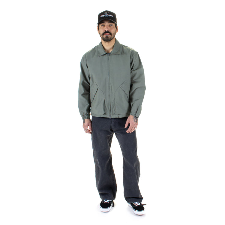 Snow Peak - Light Dobby Cloth Harrington Jacket
Color : Foliage