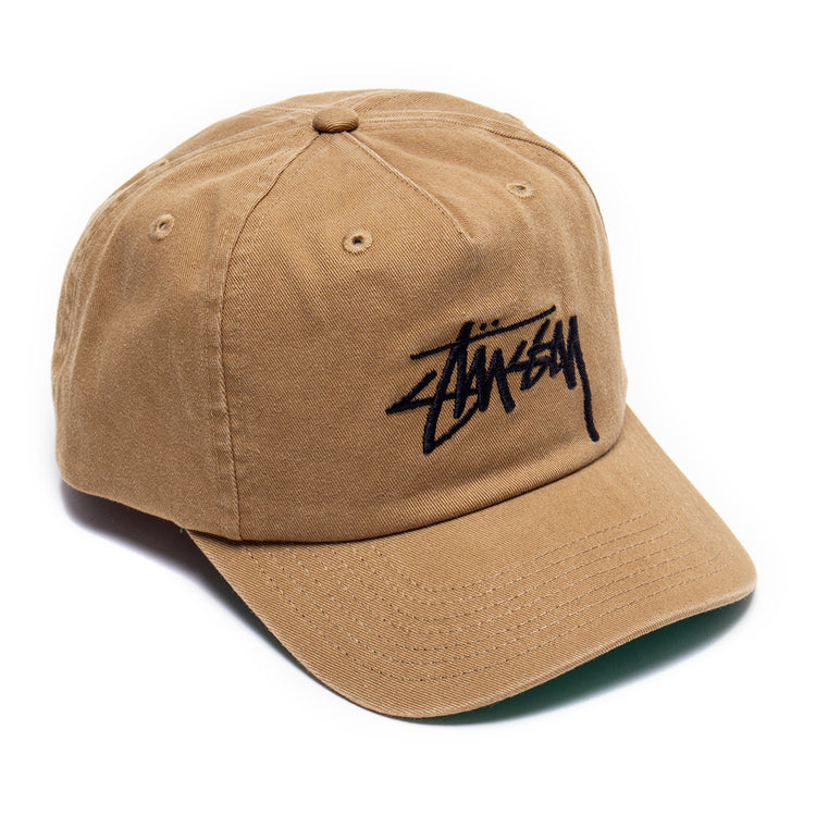 Stussy -&nbsp;Big Stock Mid Depth Hat
Style # 1311145
Color : Tobacco