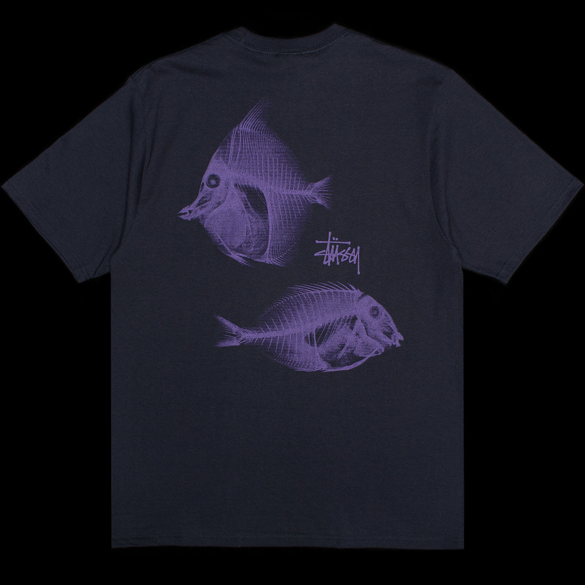Stussy - X-Ray Fishing T-Shirt
Style # 1905083
Color : Navy