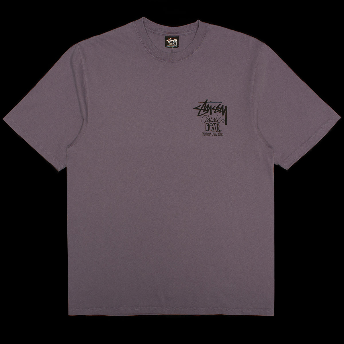 Stussy - Classic Gear Pigment Dyed T-Shirt
Style # 1905084
Color : Grape