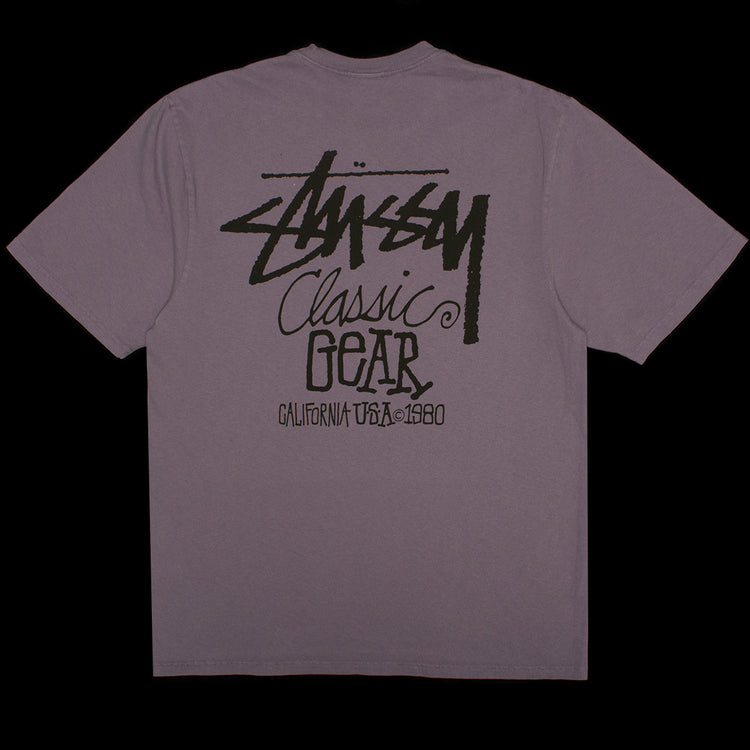 Stussy - Classic Gear Pigment Dyed T-Shirt
Style # 1905084
Color : Grape