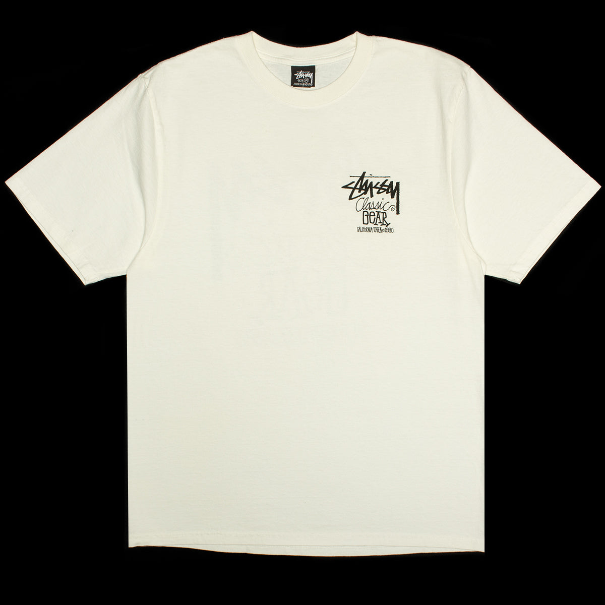 Stussy - Classic Gear Pigment Dyed T-Shirt
Style # 1905084
Color : Natural