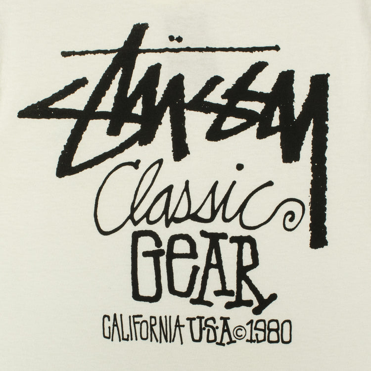 Stussy - Classic Gear Pigment Dyed T-Shirt
Style # 1905084
Color : Natural