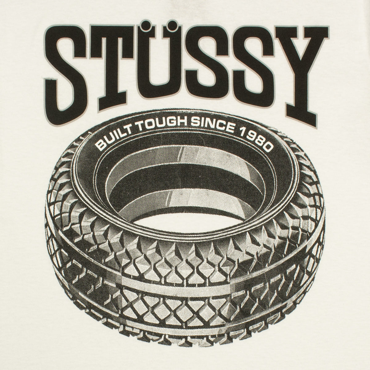 Stussy - Tough Tread T-Shirt
Style # 1905082
Color : White
