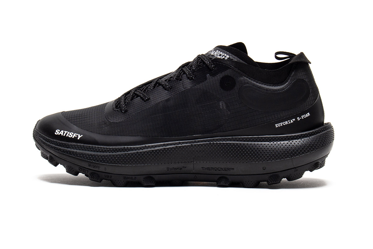 Satisfy - The Rocker
Style # 40002-02000
Color : Jet Black