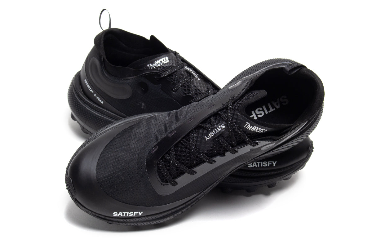 Satisfy - The Rocker
Style # 40002-02000
Color : Jet Black