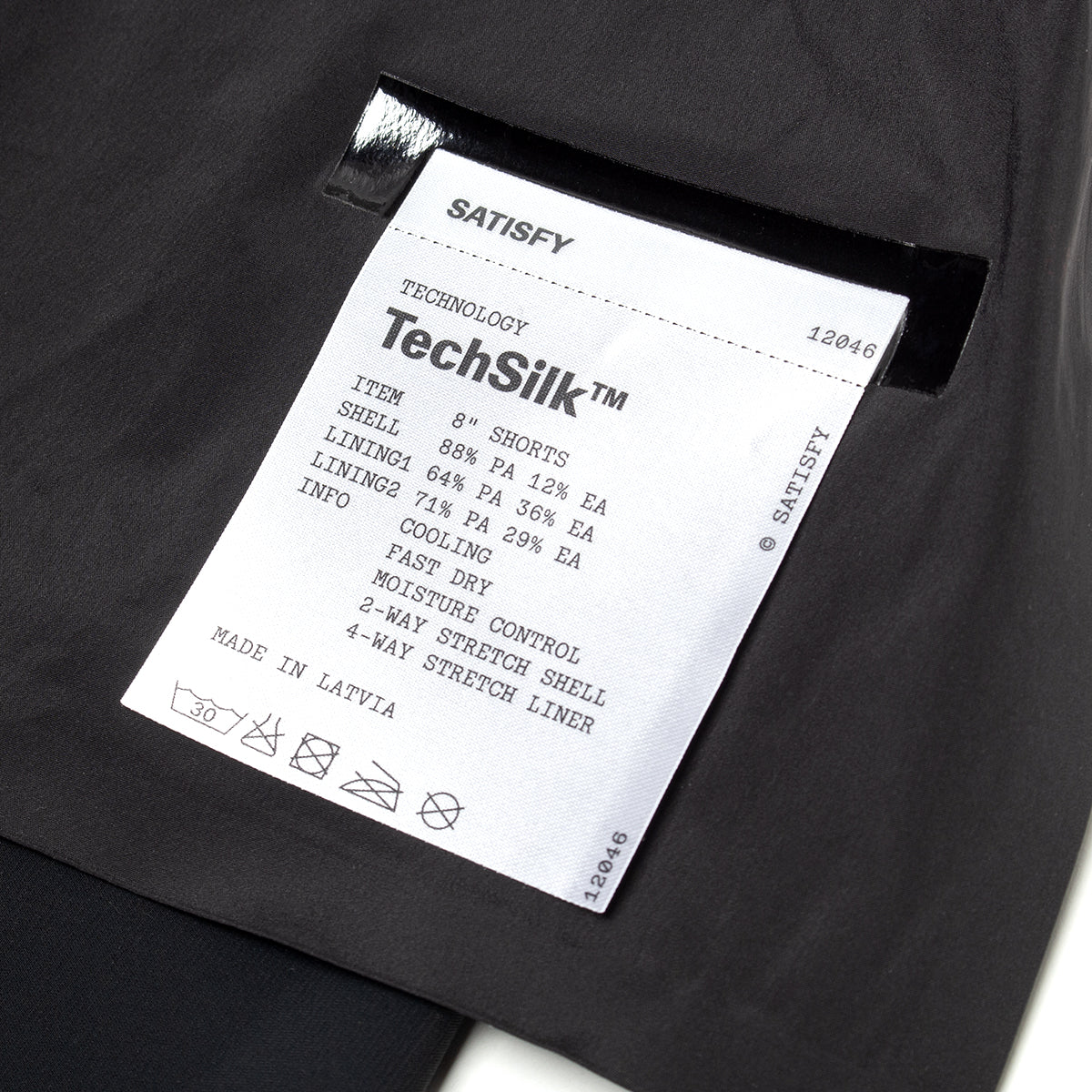 Satisfy - TechSilk Shorts
Style # 12046-00000
Color : Black