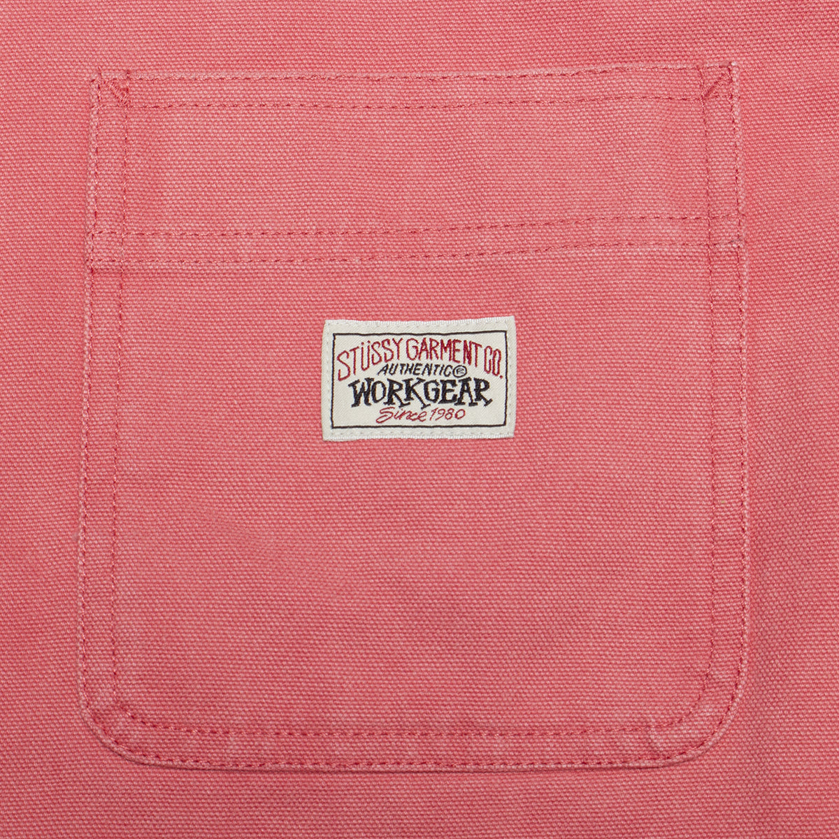 Stussy - Heavy Washed Canvas Shirt
Style # 1110355
Color : Berry