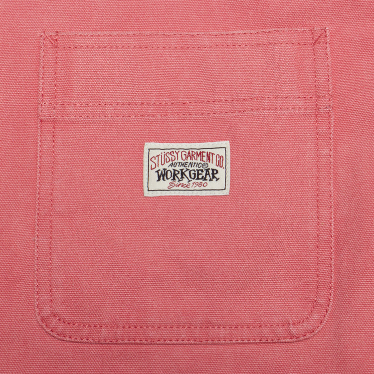 Stussy - Heavy Washed Canvas Shirt
Style # 1110355
Color : Berry