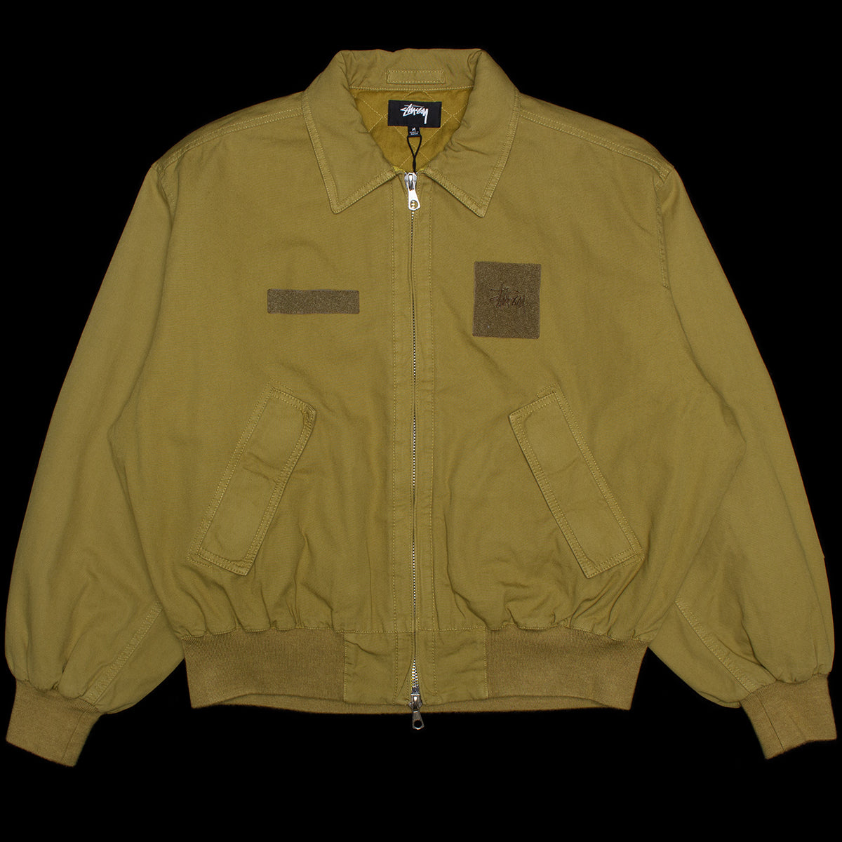 Stussy - Flight Bomber
Style # 115837
Color : Golden Olive