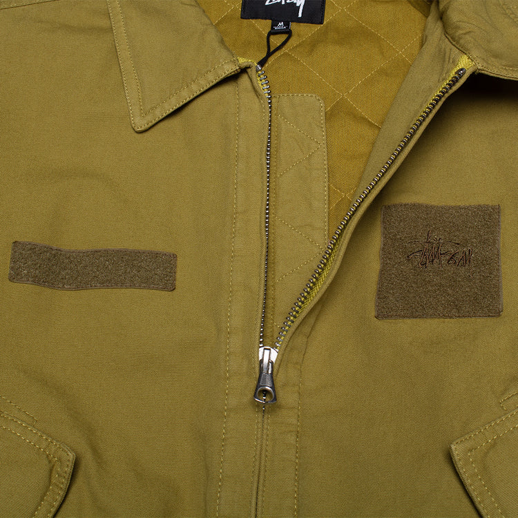 Stussy - Flight Bomber
Style # 115837
Color : Golden Olive