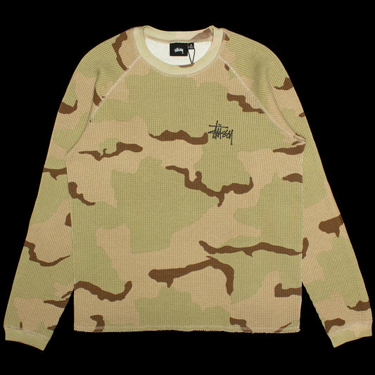 Stussy - Raglan Thermal Basic Stock
Style # 1140356
Color : Sand Camo