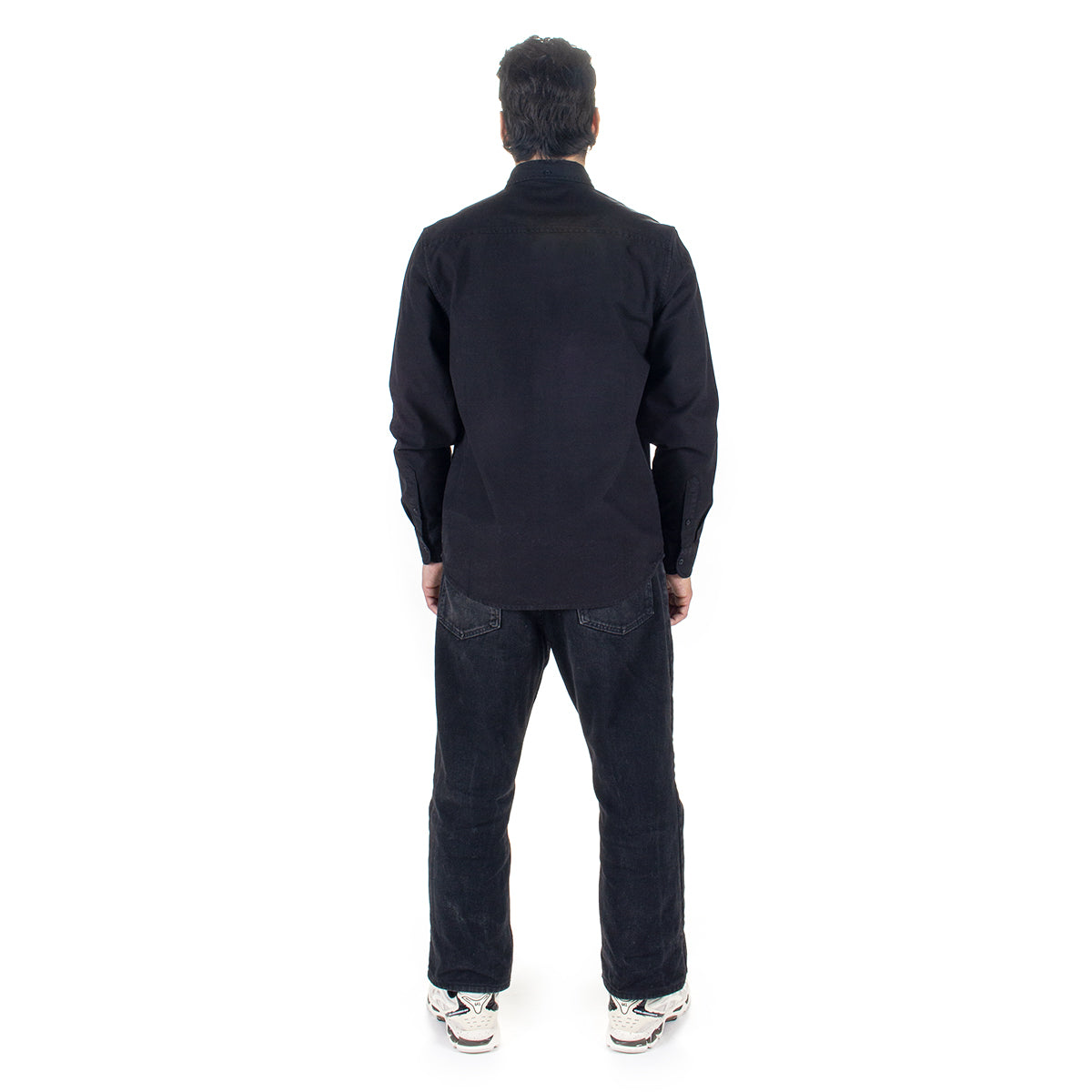 Carhartt WIP | L/S Bolton Shirt Black Garment Dyed