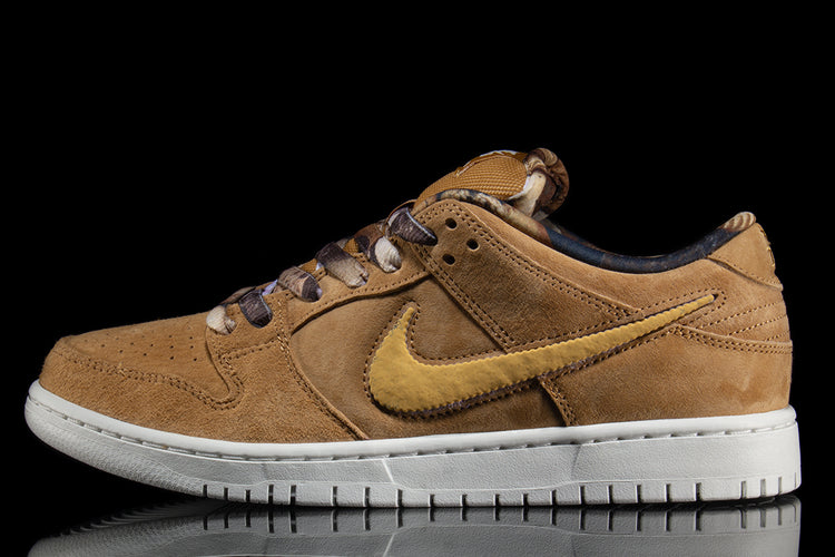 Nike SB - Dunk Low Pro x Note Manchester
Style # IO9508-200
Color : Flax / Honeycomb / Summit White / Sail