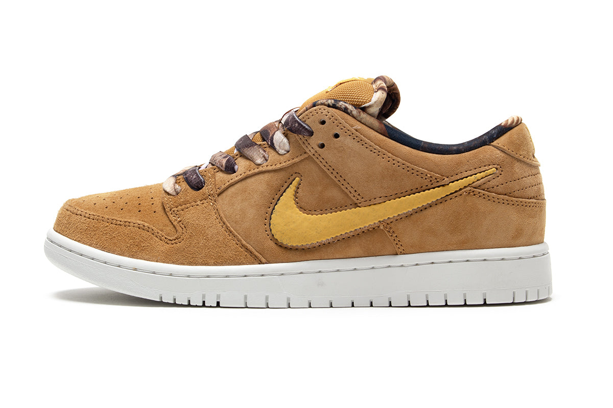 Nike SB - Dunk Low Pro x Note Manchester
Style # IO9508-200
Color : Flax / Honeycomb / Summit White / Sail