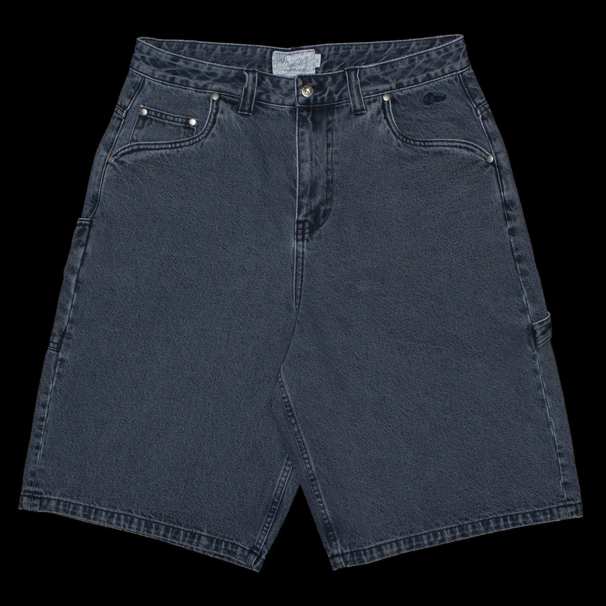 Dime - Classic Denim Shorts
Color : Overdyed Blue