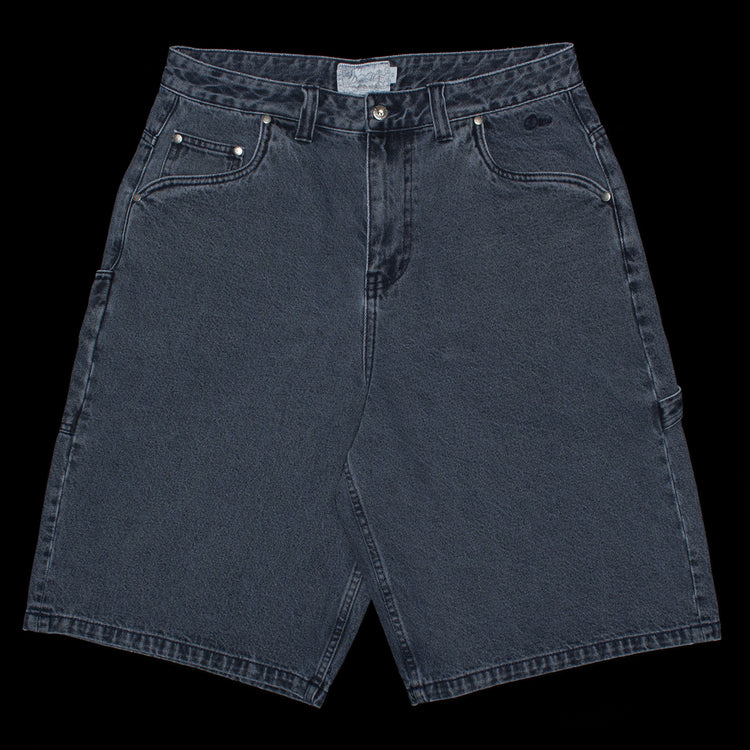 Dime - Classic Denim Shorts
Color : Overdyed Blue