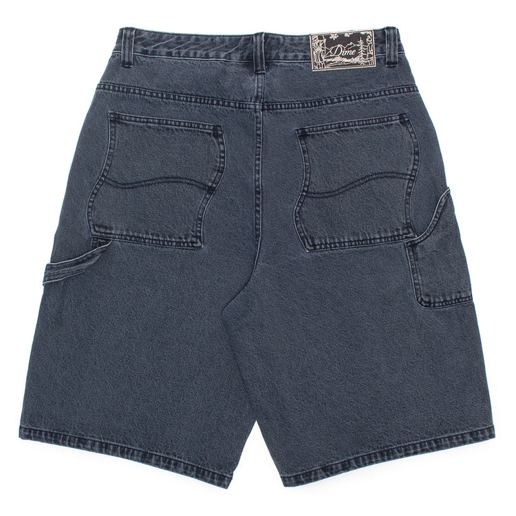 Dime - Classic Denim Shorts
Color : Overdyed Blue