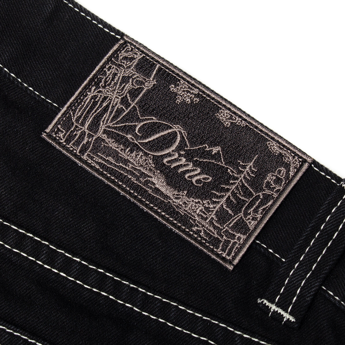 Dime - Straight Denim Pants
Color : Black
