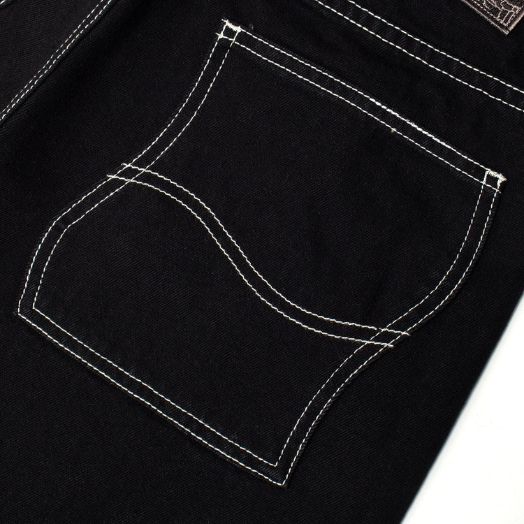Dime - Straight Denim Pants
Color : Black