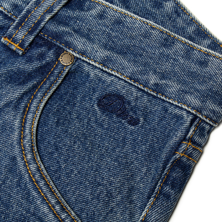 Dime - Straight Denim Pants
Color : Stone Washed