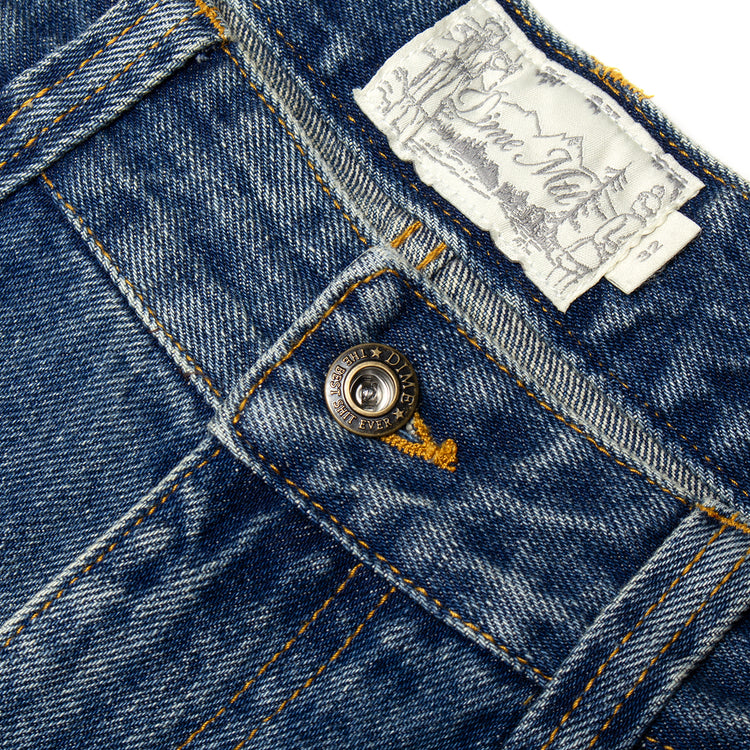 Dime - Straight Denim Pants
Color : Stone Washed