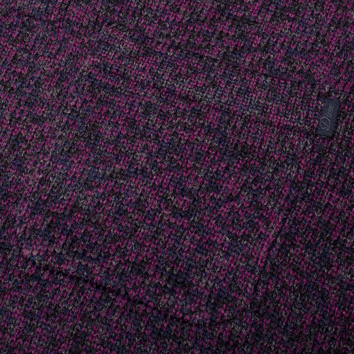 Dime - Knitted Polo
Color : Static Purple