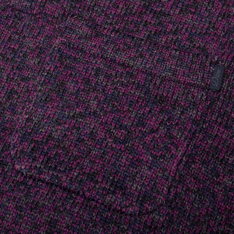 Dime - Knitted Polo
Color : Static Purple