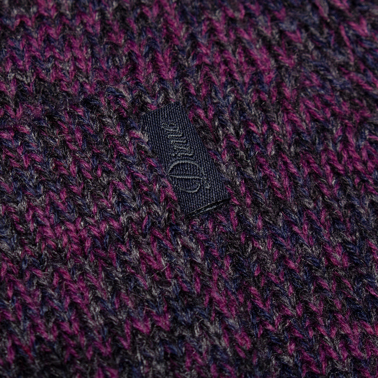 Dime - Knitted Polo
Color : Static Purple
