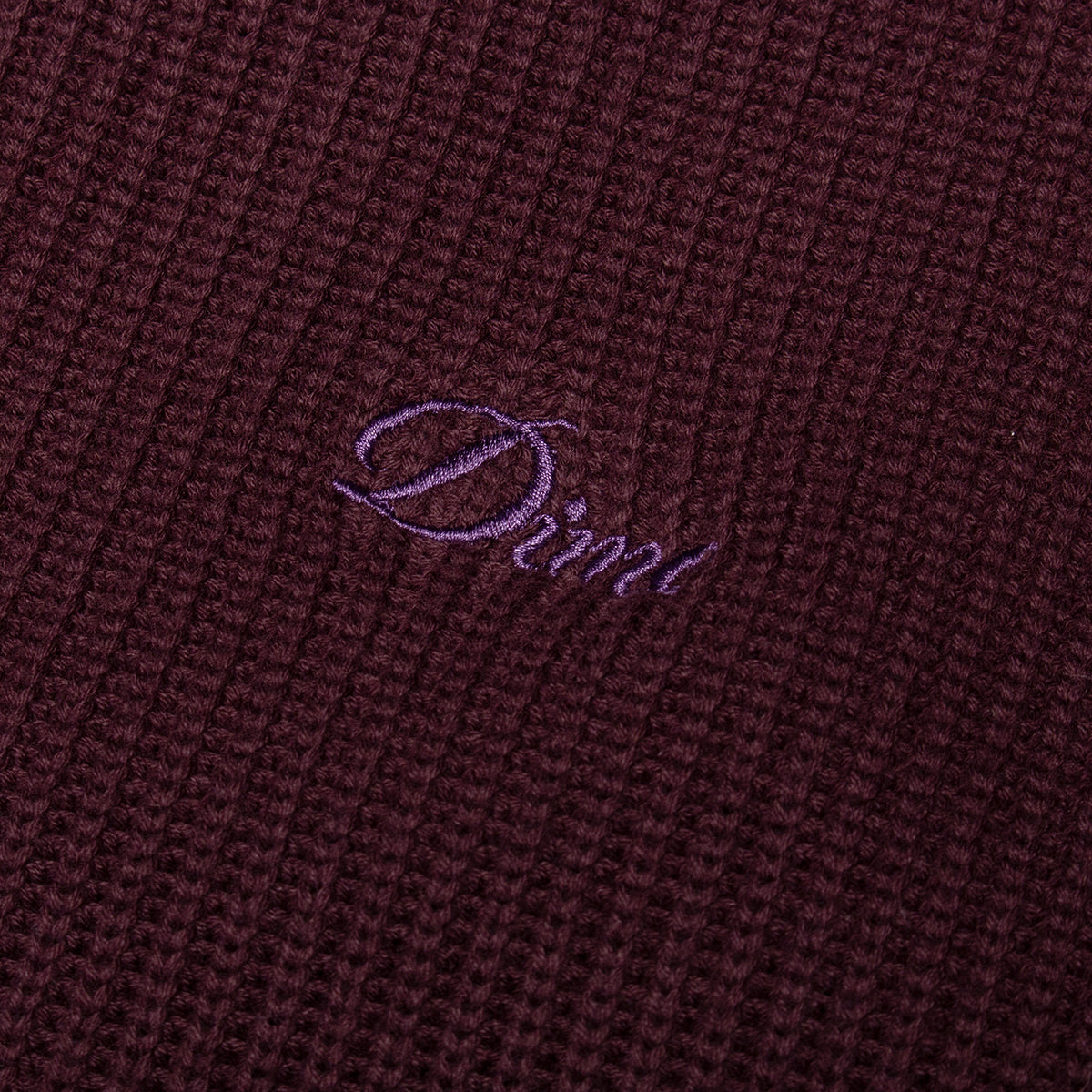 Dime - Double Zip Knit
Color : Wine
