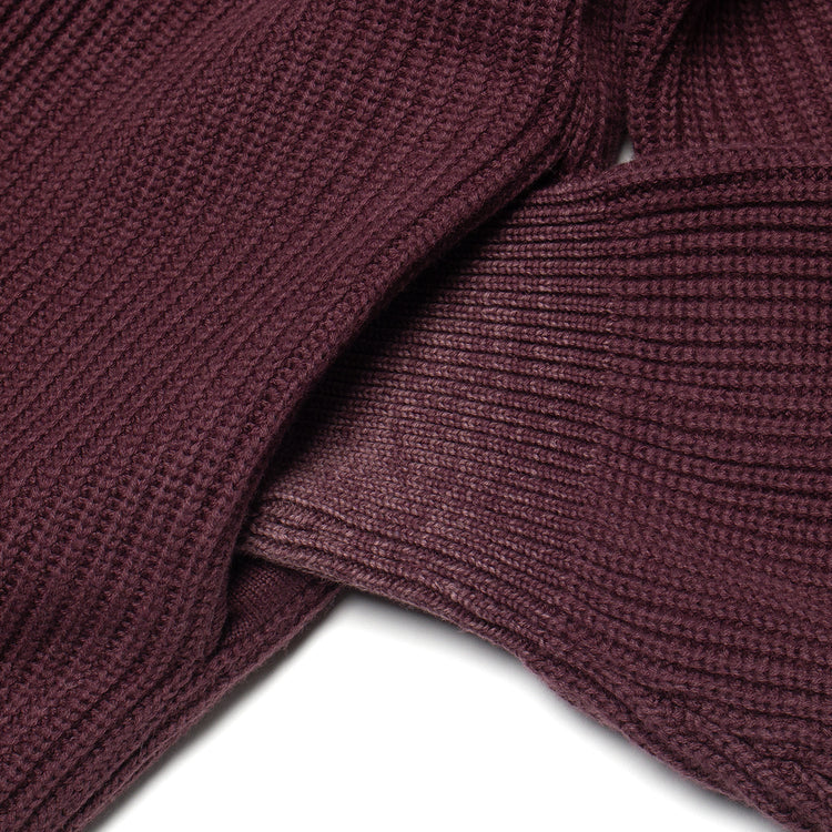Dime - Double Zip Knit
Color : Wine