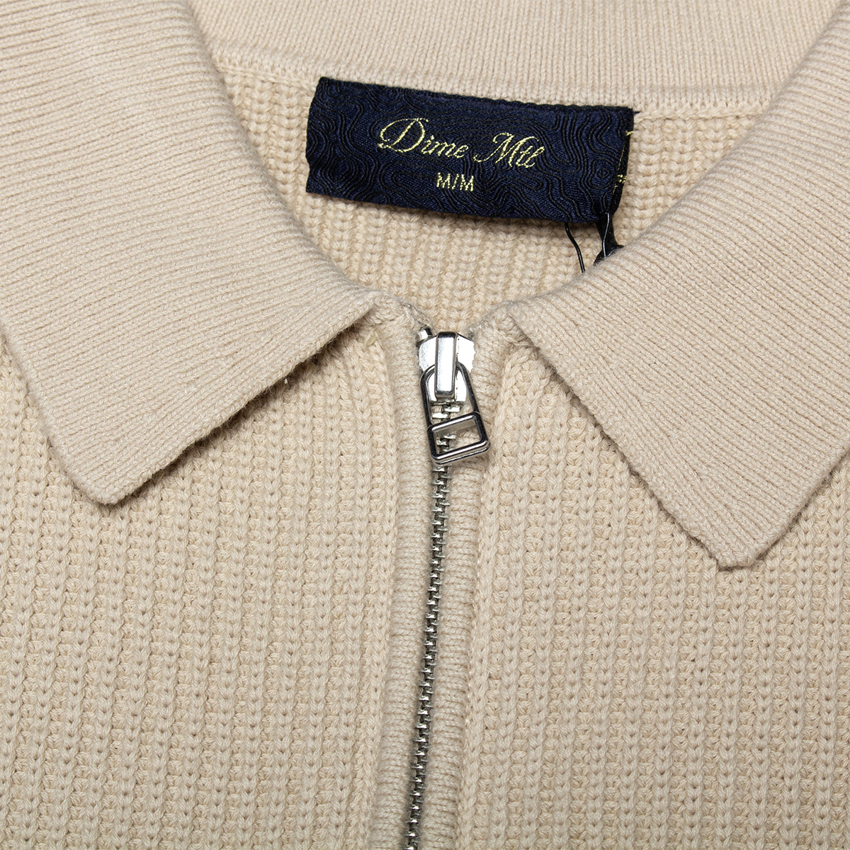 Dime - Double Zip Knit
Color : Tan