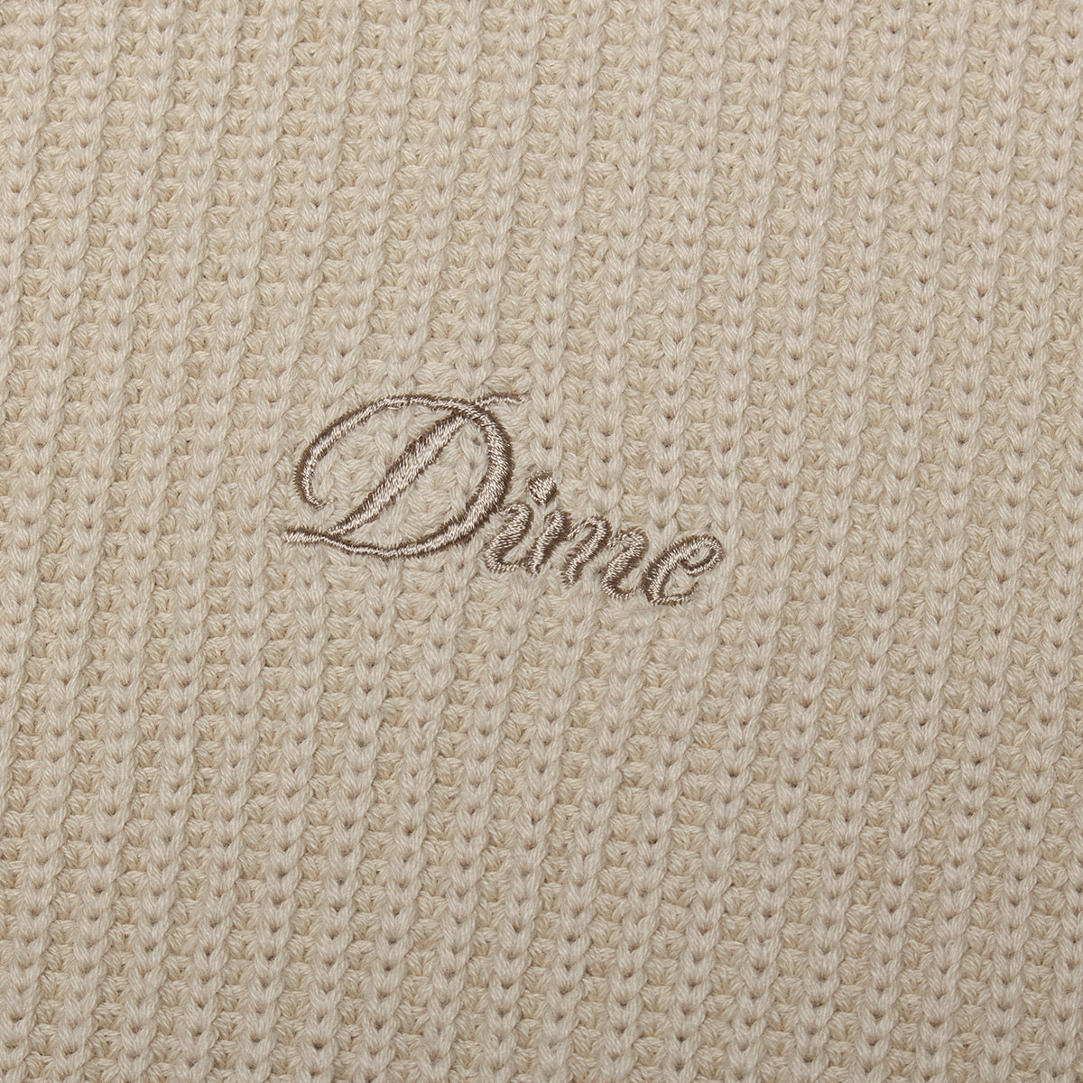 Dime - Double Zip Knit
Color : Tan