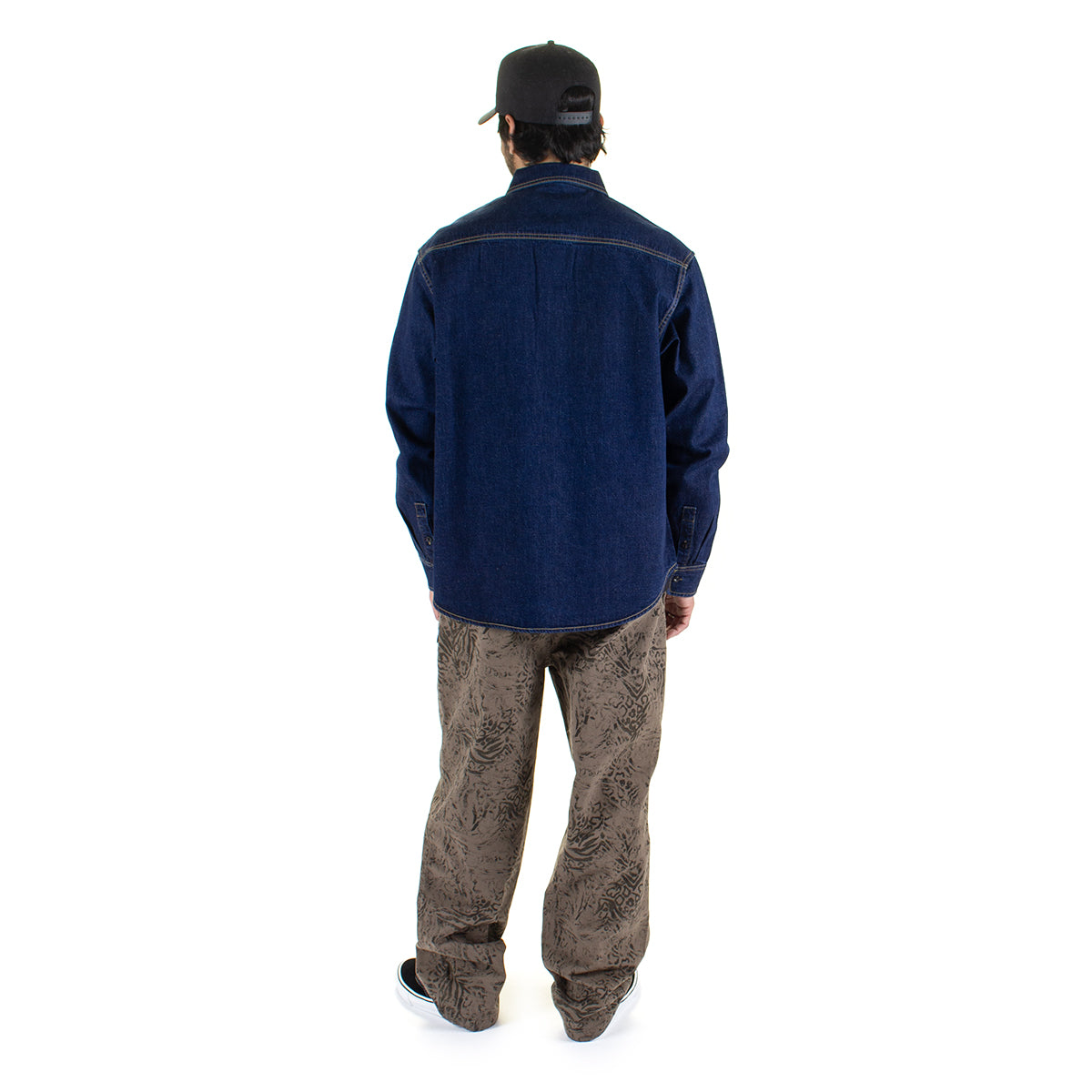 Stussy - Work Denim Shirt
Style # 1110376
Color : Dark Denim
