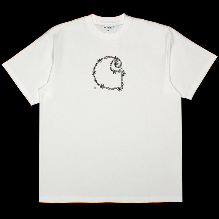 Carhartt WIP - Barbwire C T-Shirt
Style # I036237-02
Color : White