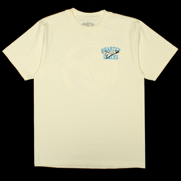 Quartersnacks - Let's Get It T-Shirt
Color : Cream
