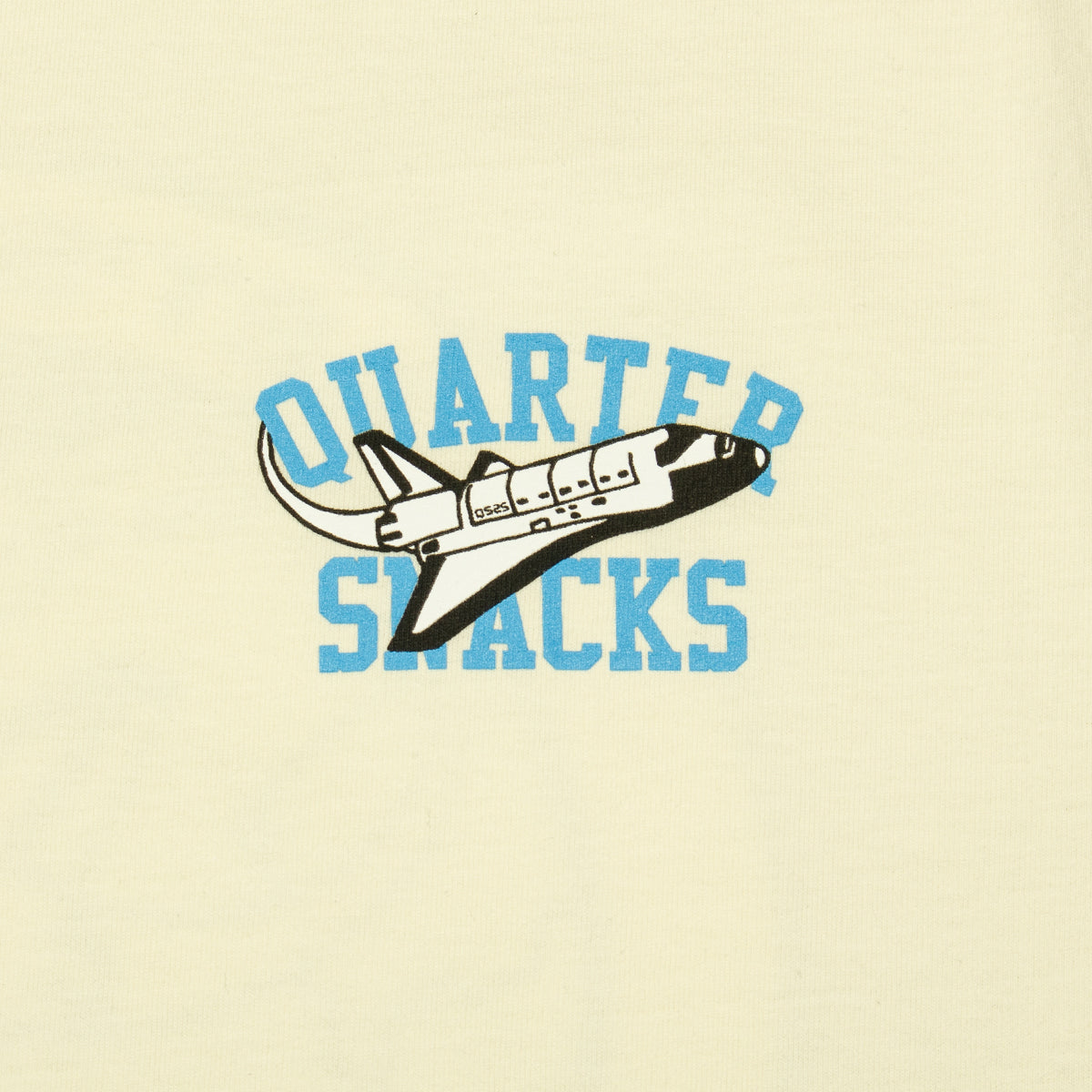 Quartersnacks - Let's Get It T-Shirt
Color : Cream