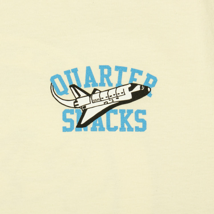 Quartersnacks - Let's Get It T-Shirt
Color : Cream