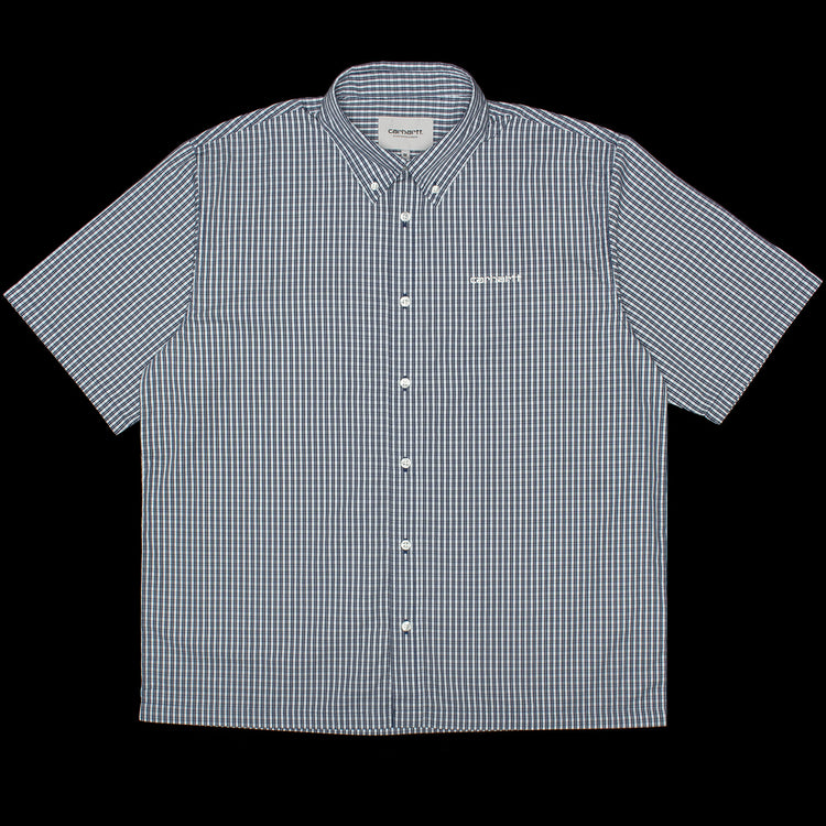 Carhartt WIP - Groff Shirt
Style # I036191-3Q4
Color : Groff Check / Blue River