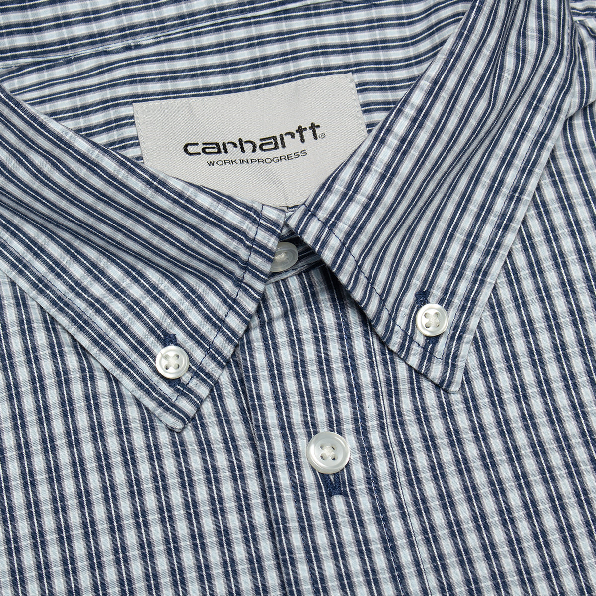 Carhartt WIP - Groff Shirt
Style # I036191-3Q4
Color : Groff Check / Blue River