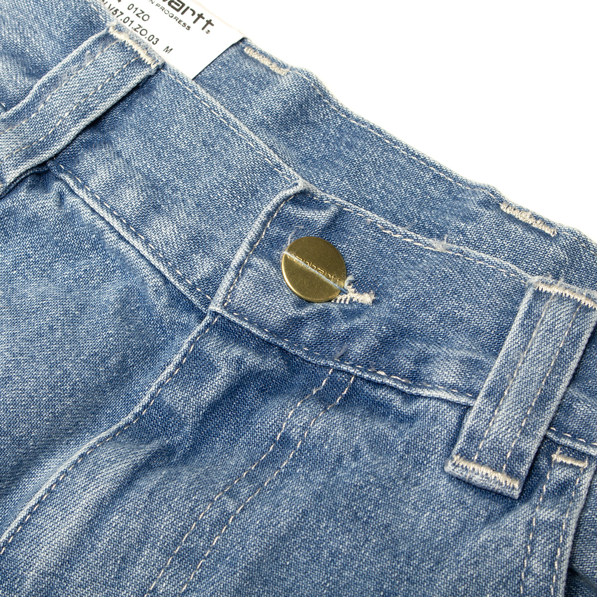 Carhartt WIP - Brandon Pant
Style # I036544-01ZO
Color : Blue (Light True Washed)
