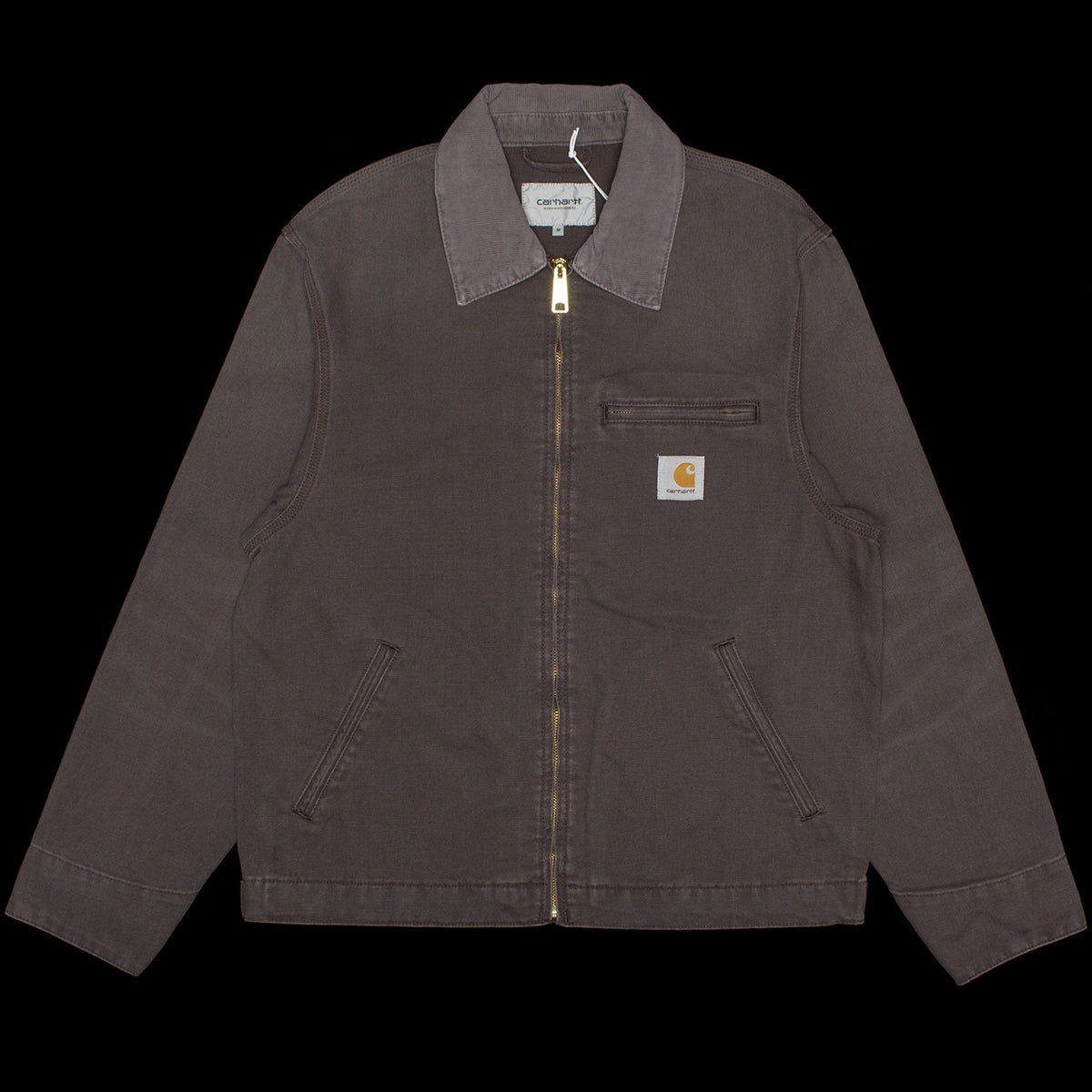 Carhartt WIP - Detroit Jacket - Unlined Dearborn Stone Canvas (Spring)
Style # I034819-3MB
Color : Shale / Shale