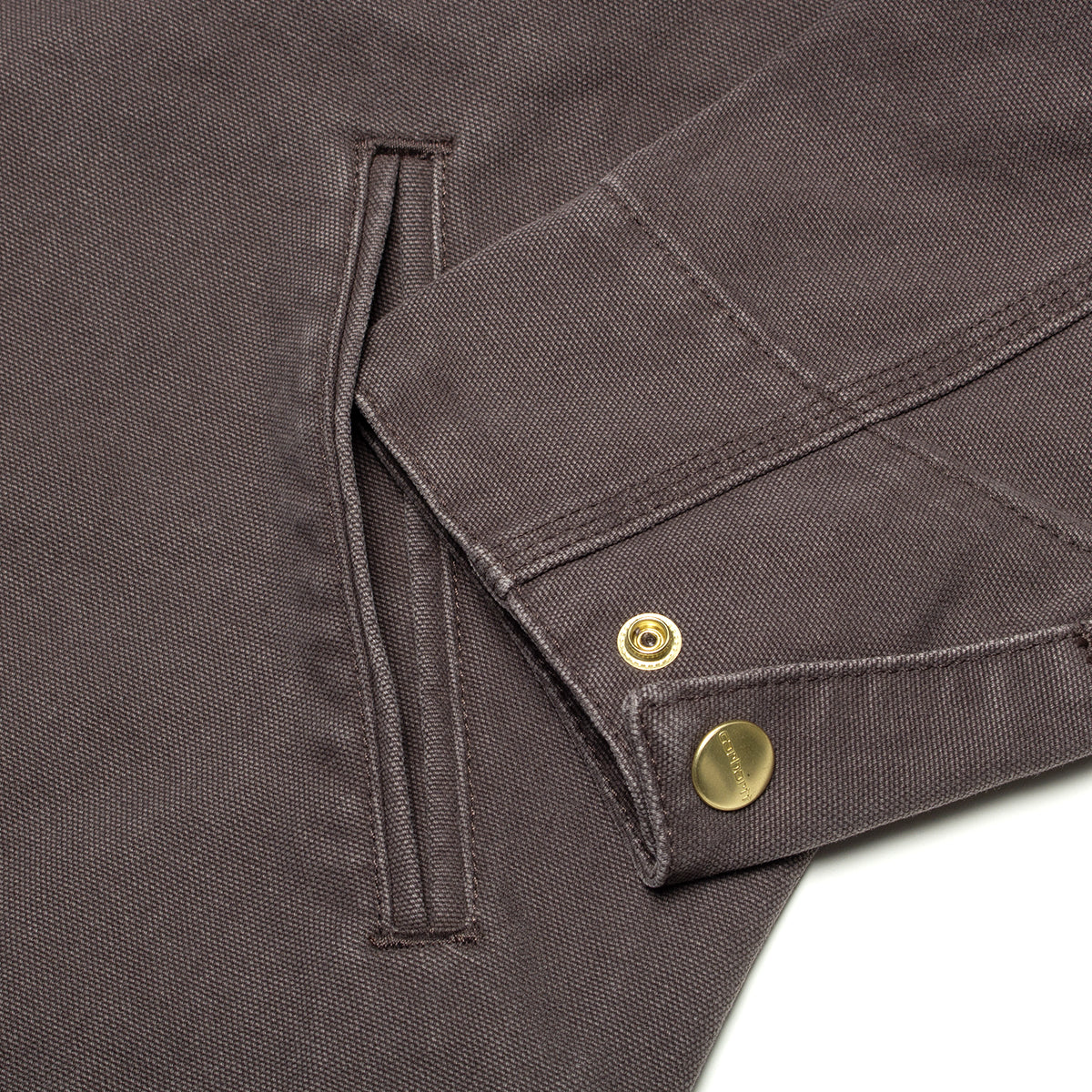 Carhartt WIP - Detroit Jacket - Unlined Dearborn Stone Canvas (Spring)
Style # I034819-3MB
Color : Shale / Shale