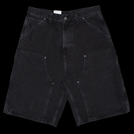 Carhartt WIP - OG Aden Double Knee Short
Style # I036590_89_06
Color : Black (Stone Washed)