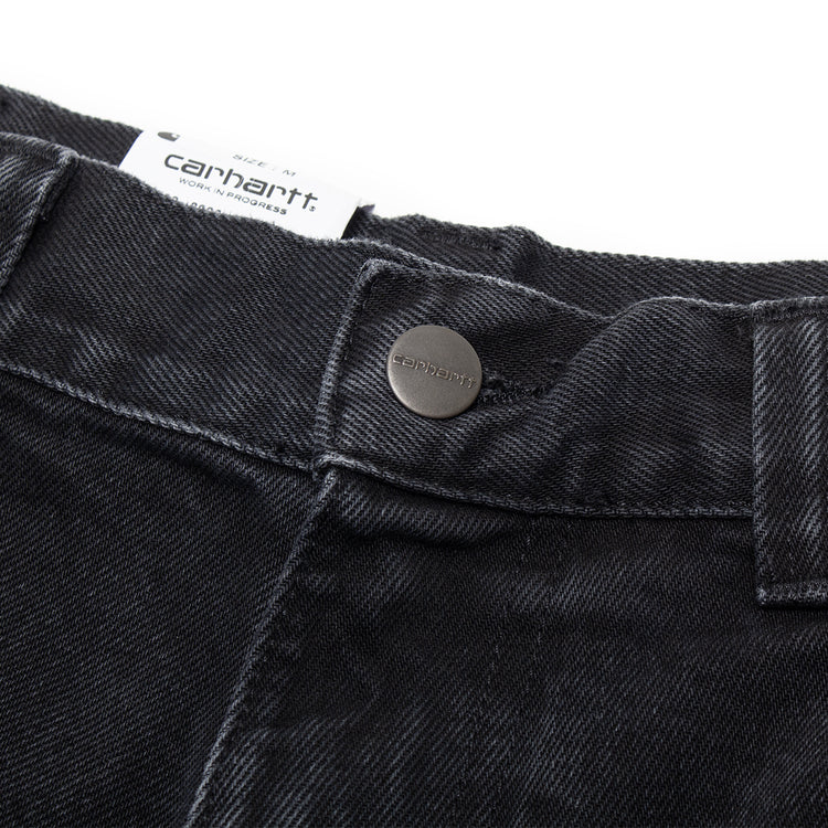 Carhartt WIP - OG Aden Double Knee Short
Style # I036590_89_06
Color : Black (Stone Washed)