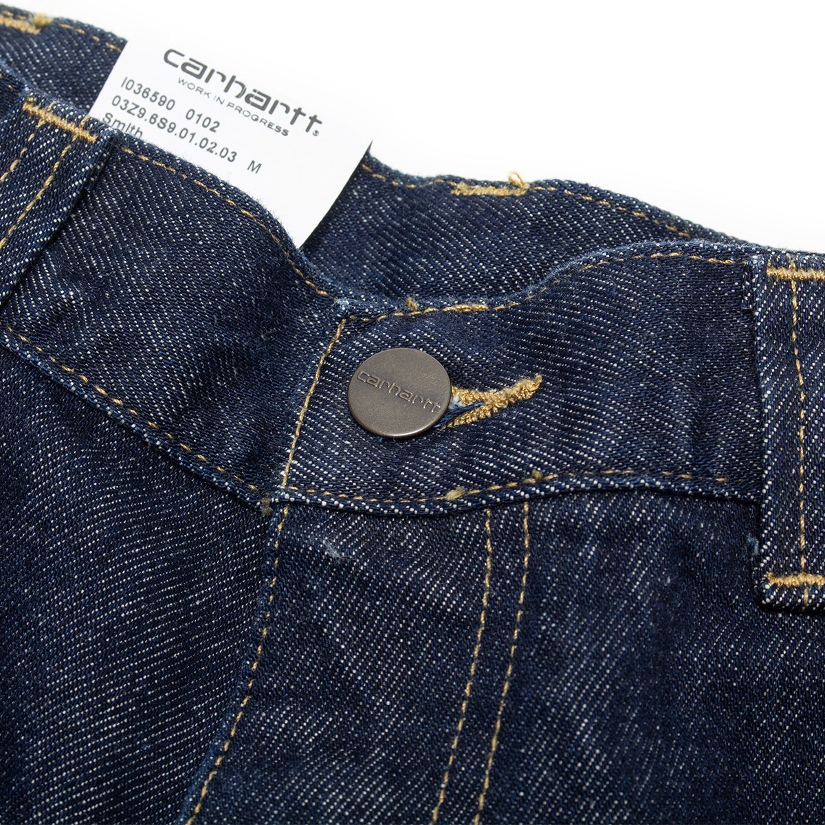 Carhartt WIP - OG Aden Double Knee Short
Style # I036590_01_02
Color : Blue Rinsed