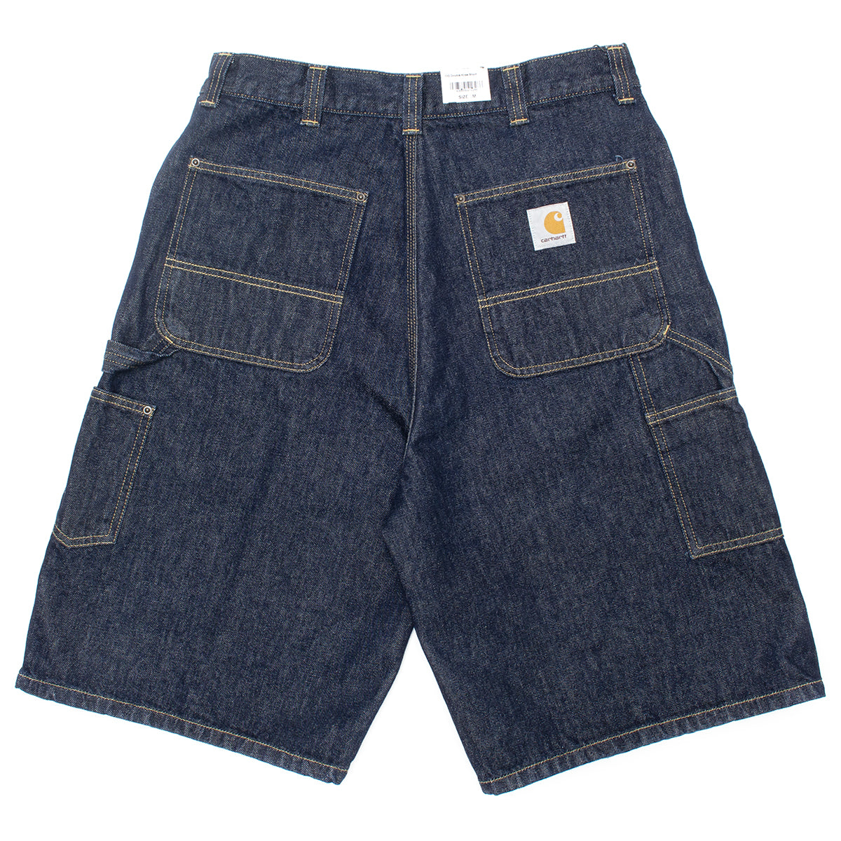 Carhartt WIP - OG Aden Double Knee Short
Style # I036590_01_02
Color : Blue Rinsed