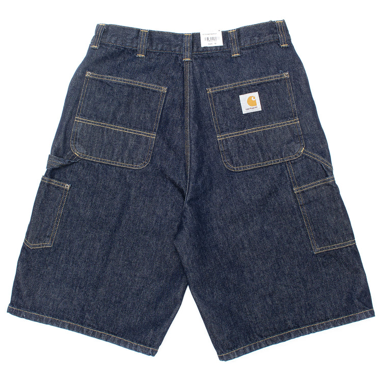 Carhartt WIP - OG Aden Double Knee Short
Style # I036590_01_02
Color : Blue Rinsed