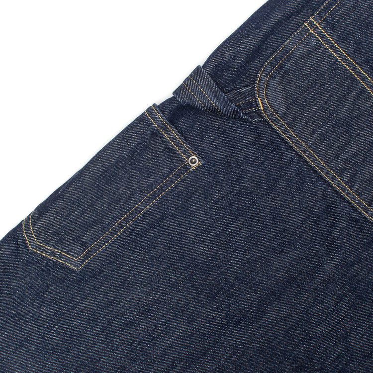 Carhartt WIP - OG Aden Double Knee Short
Style # I036590_01_02
Color : Blue Rinsed
