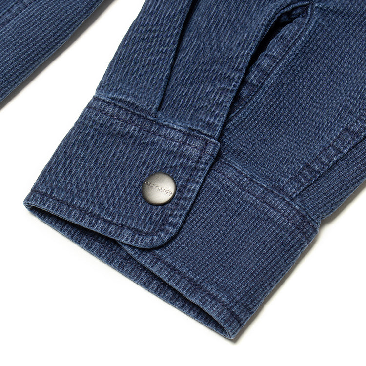 Carhartt WIP - Parrish Shirt Jacket
Style # I036485-0106
Color : Blue